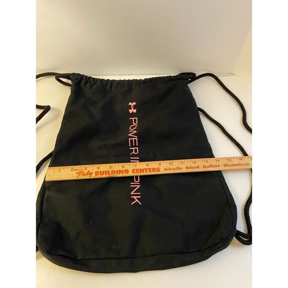 Under Armour UA Cinch Sak tote Pink Ribbon Go Fight Cure! - Picture 4 of 4